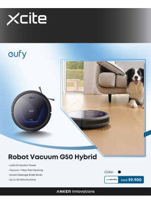 متوفر الآن -  Eufy smart vacuums
