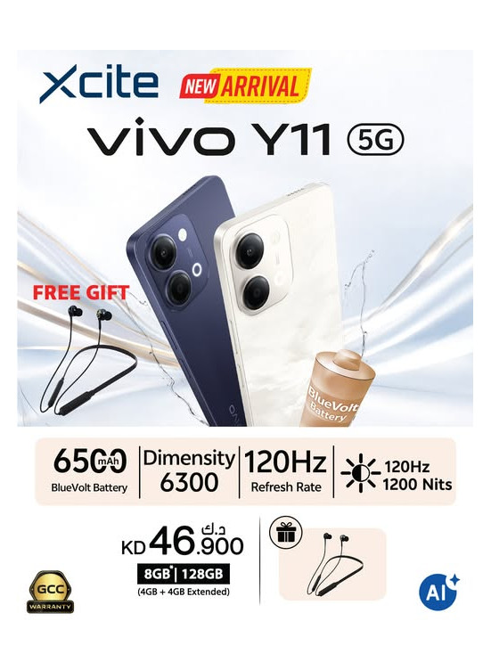 Available now - Vivo Y11 5G