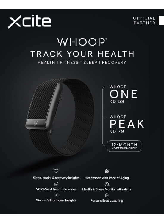 متوفر الآن - WHOOP Tracker