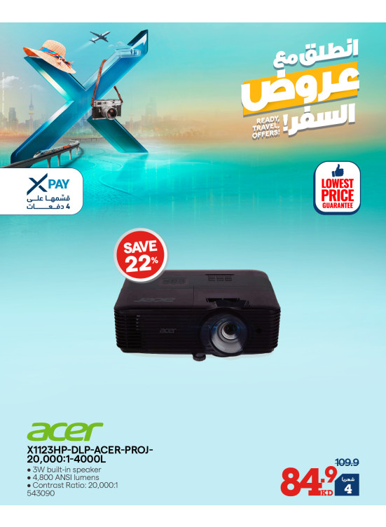 Take Off With Travel Deals On Projectors