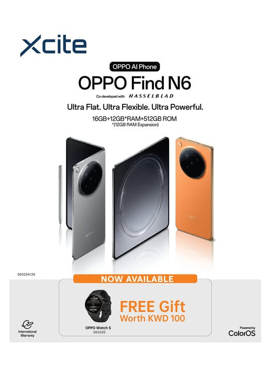 Available now - OPPO Find N6