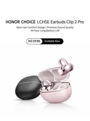 Available now - HONOR CHOICE Earbuds Clips 2 Pro