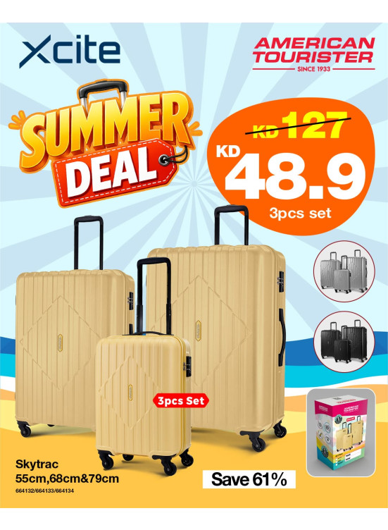 Summer Sale On American Tourister