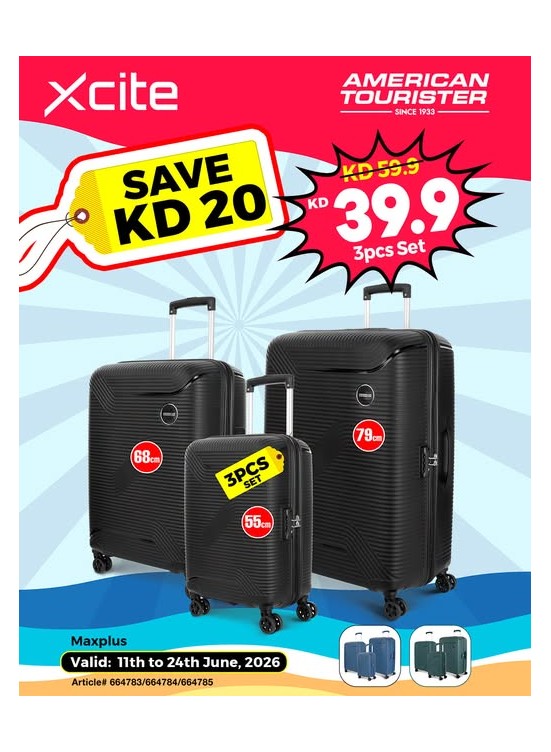 Available now - American Tourister