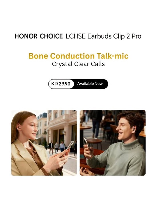 Available now - HONOR CHOICE Earbuds Clips 2 Pro