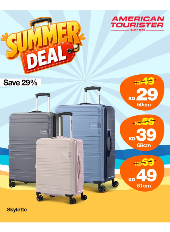Summer Deals On American Tourister Bricklane & Duncan luggage, Vol 2