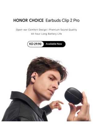 Available now - HONOR CHOICE Earbuds Clips 2 Pro