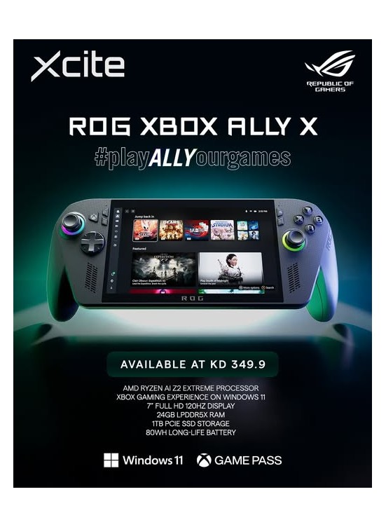 Available now - ROG Xbox Ally X
