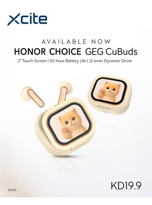 Available now - HONOR CHOICE GEG CuBuds