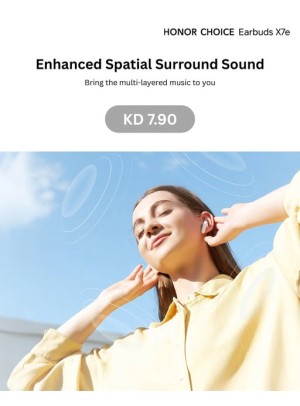 متوفر الآن - HONOR CHOICE Earbuds X7e