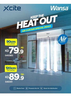 Available now - Wansa Air Curtains