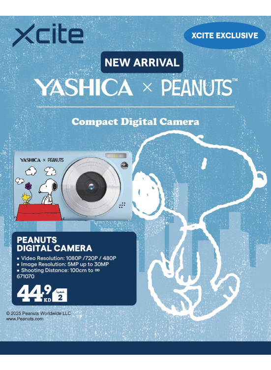 Available now - Yashica Digital Cameras