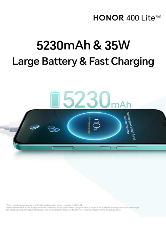 متوفر الآن - HONOR 400 Lite