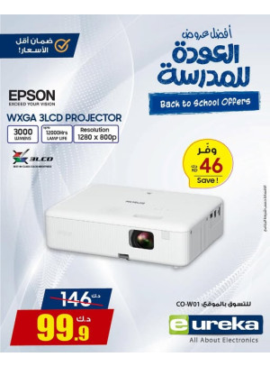 Back to School On Projector