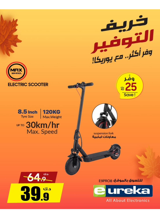 Autumn Savings On Electric Scooter