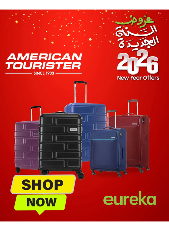 New Year Offers On American Tourister