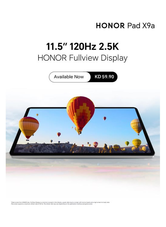 New arrival - HONOR Pad X9a