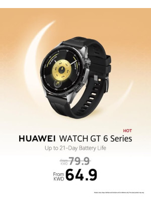 Available now - HUAWE WATCH GT 6