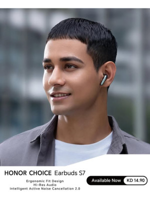 متوفر الآن - HONOR CHOICE Earbuds S7