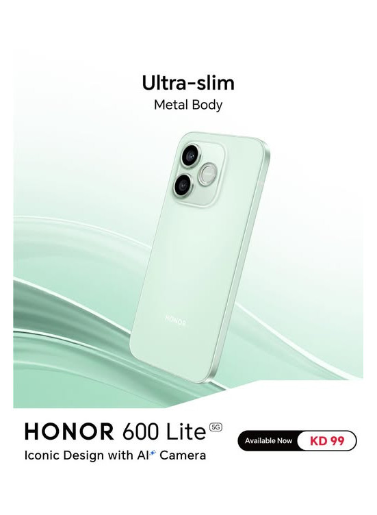Available now - HONOR 600 Lite