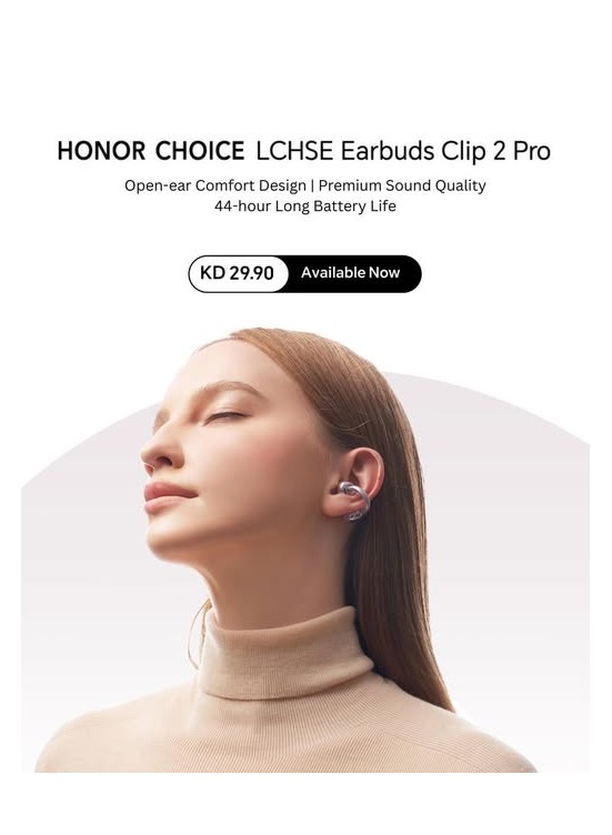 New arrival - HONOR CHOICE Earbuds Clips 2 Pro