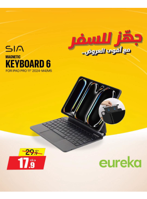 Get Ready For Travel On Magnetic keyboard