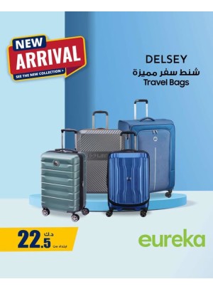 New arrival -  Delsey Travel Bags