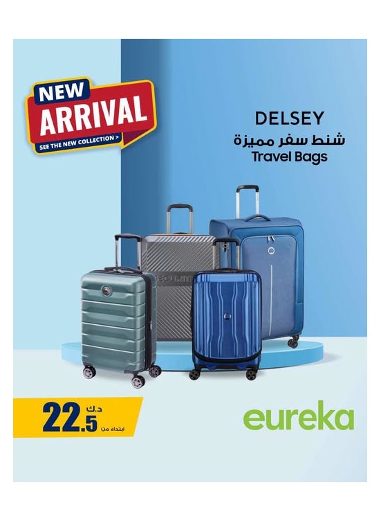 New arrival -  Delsey Travel Bags