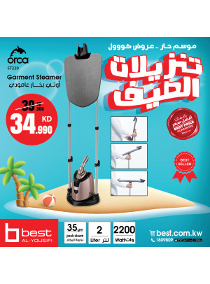 تنزيلات الصيف على مكواة بخار