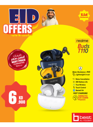 Eid Offers on Realme Buds T110