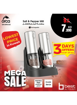 Mega Sale on Salt & Pepper Mills