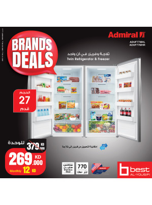 Brands Deals on Refrigerators