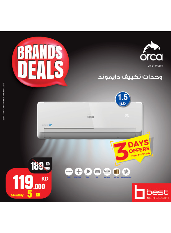 3 Days Offer on Air Conditioner