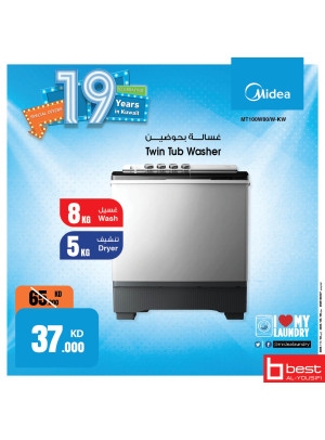 Midea Anniversary Offers on Twin Tub Washers