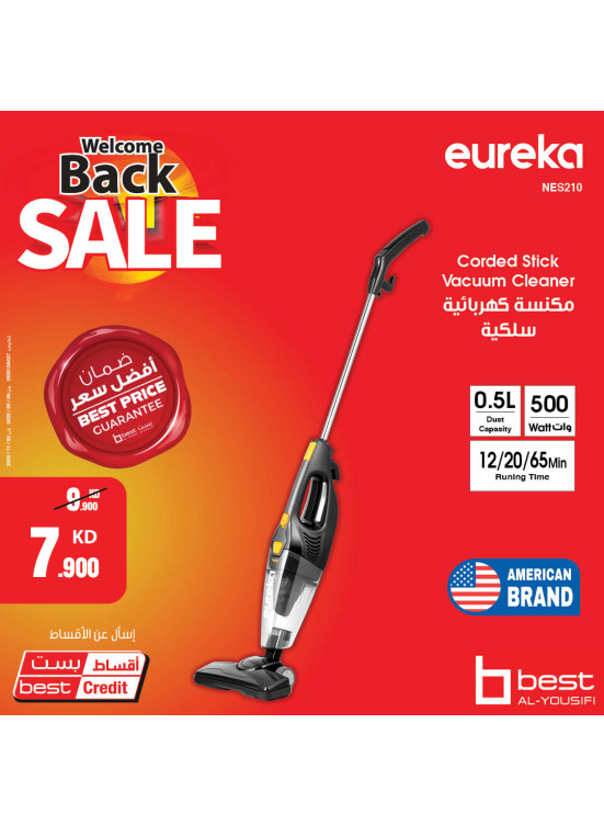 Welcome Back Sale on Vacuum Cleaners