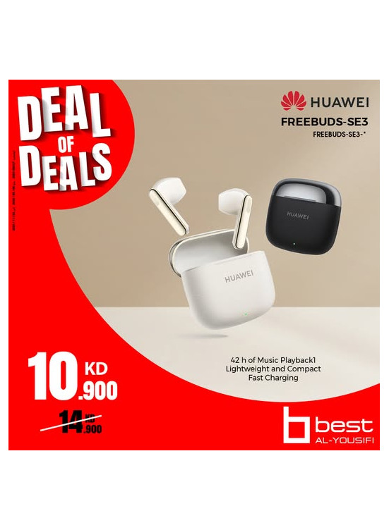 Deal of Deals On Huawei Free Buds SE 3