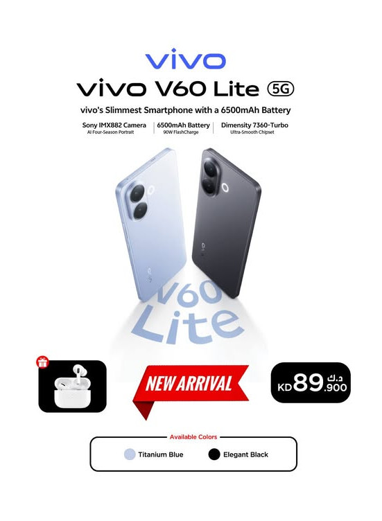 Special Offer on Vivo V60 Lite
