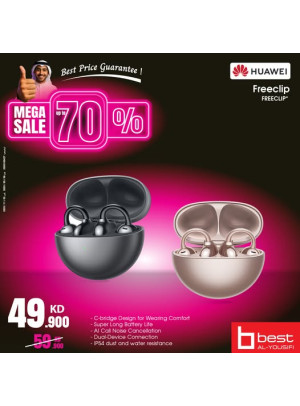 Special Offer on  Huawei Free Clip Earbuds