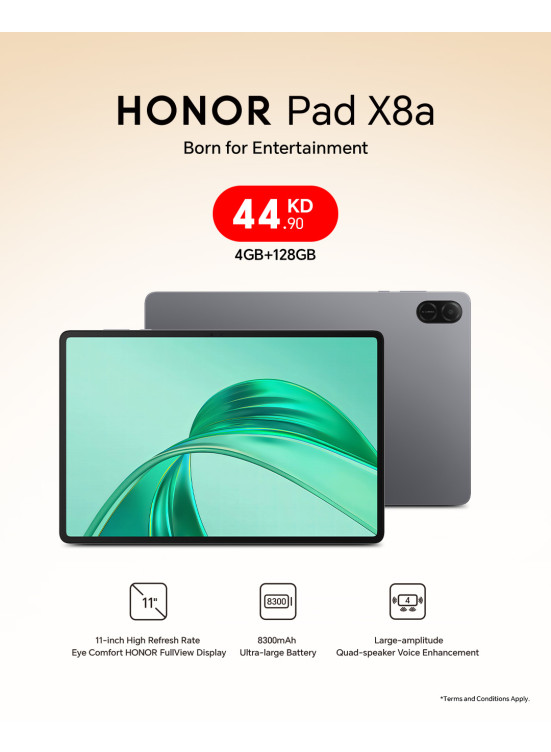 Special Offer on HONOR Pad X8a