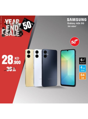 Year End Sale on Samsung Galaxy A06 5G