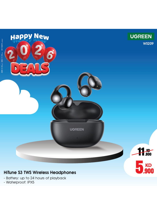 Happy New 2026 Offers on Earbuds