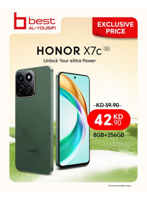 عرض خاص على HONOR X7c 5G