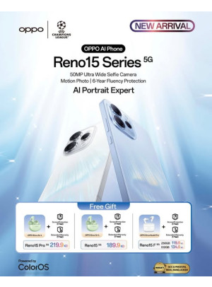 عرض خاص على Reno 15 Series