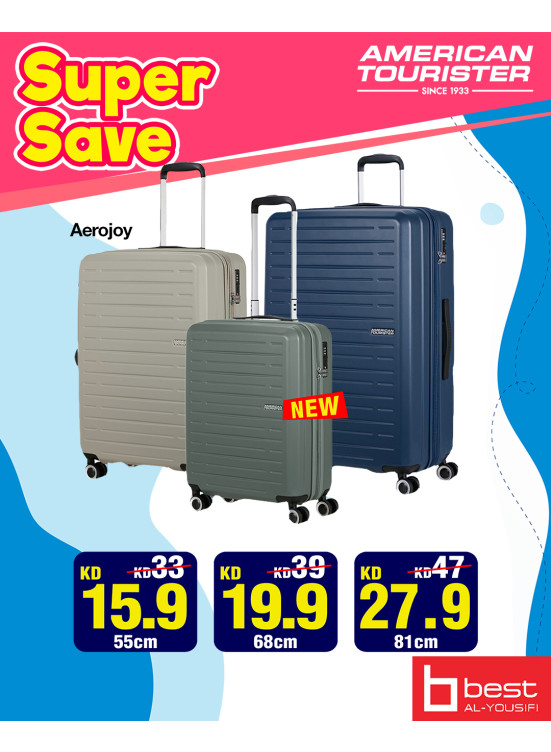 متوفر الآن - American Tourister