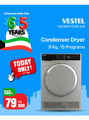 One Day Deal – Vestel Condenser Dryer