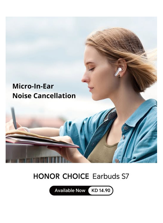 Available now - HONOR CHOICE Earbuds S7