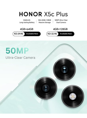 متوفر الآن -  HONOR X5c Plus