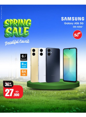 تخفيضات الربيع على هاتف Samsung Galaxy A06