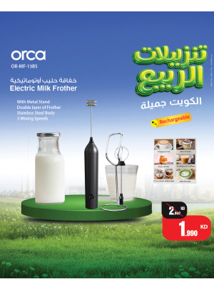 تخفيضات الربيع على الأجهزة المنزلية الصغيرة