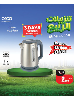 تخفيضات الربيع على الأجهزة المنزلية الصغيرة، العدد الثالث